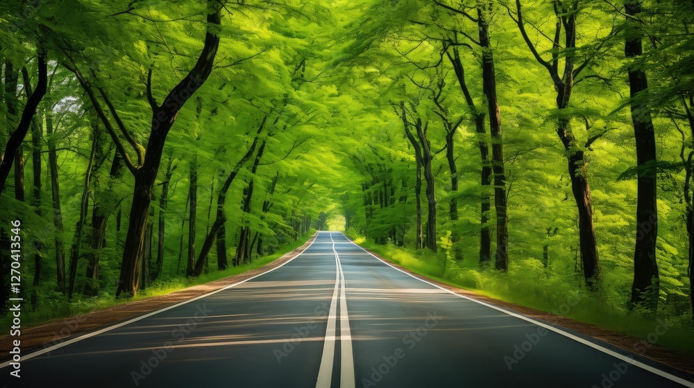 Obraz premium adventure the road