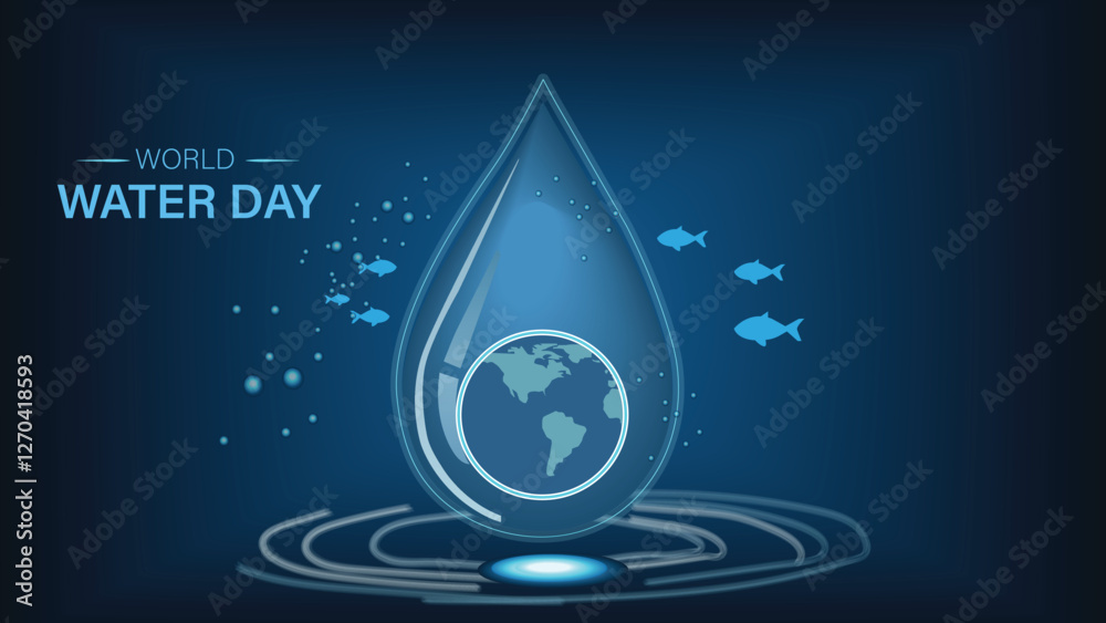 Fototapeta premium World Water Day 