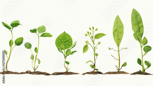 seedling bean plant life cycle