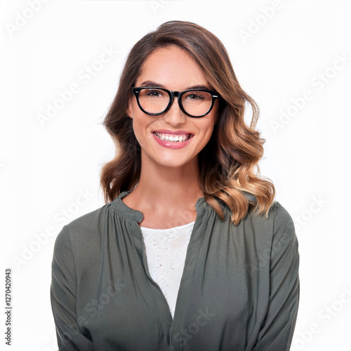 Portrait of a Smiling Woman