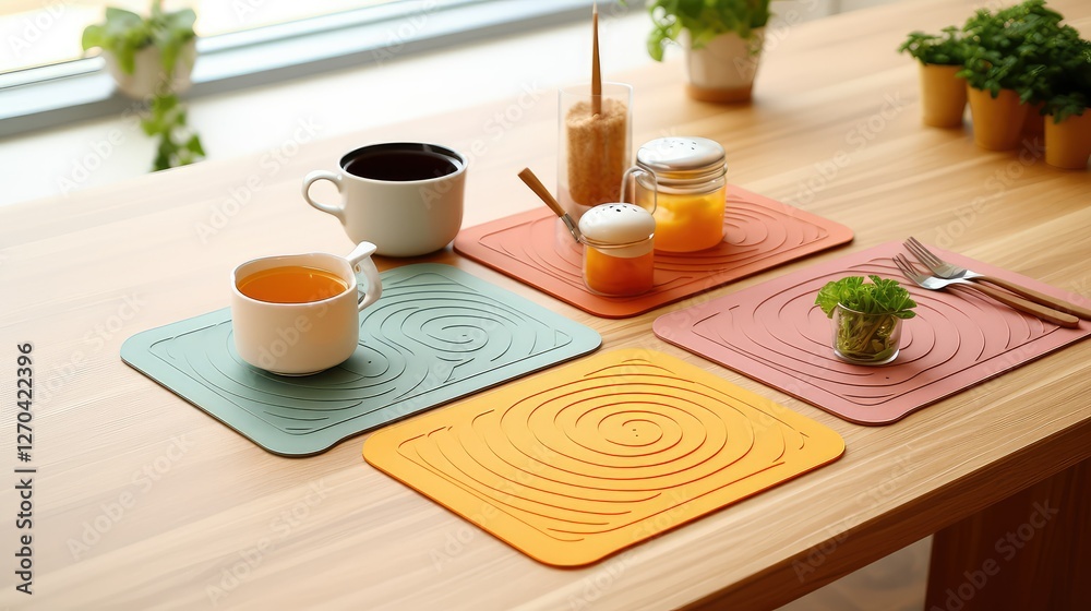 Fototapeta premium resistant table mats