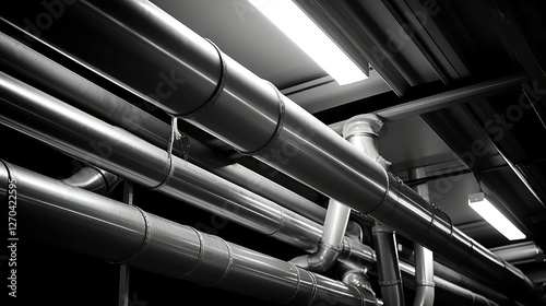 industrial metal conduit photo