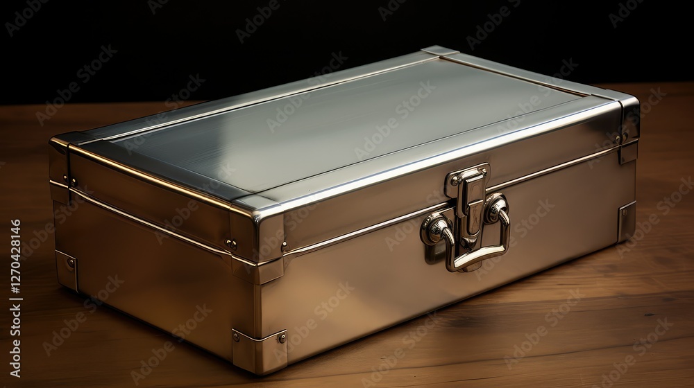 silver hinged box silver hinged box