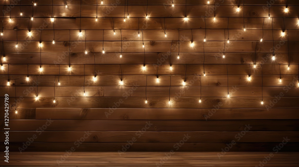 ambiance wood background with string lights ambiance wood background with string lights