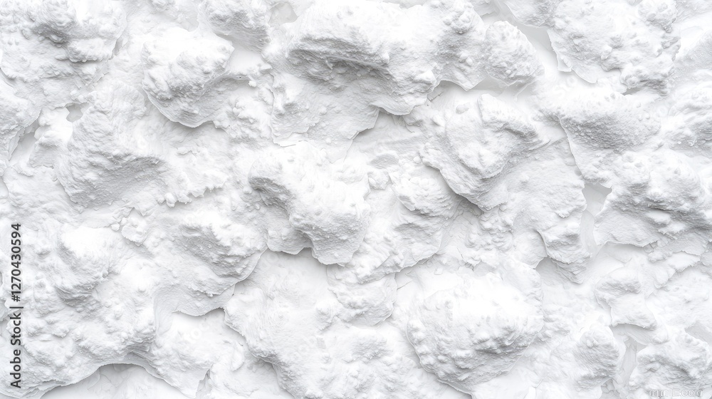 Naklejka premium Close-up white corn starch texture background