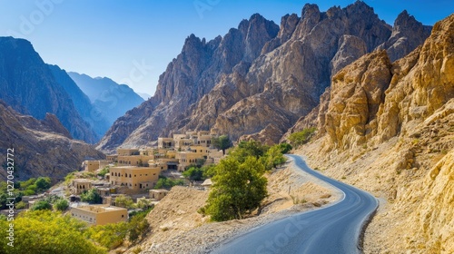 Serene Mountain Village Road Trip in the UAE
