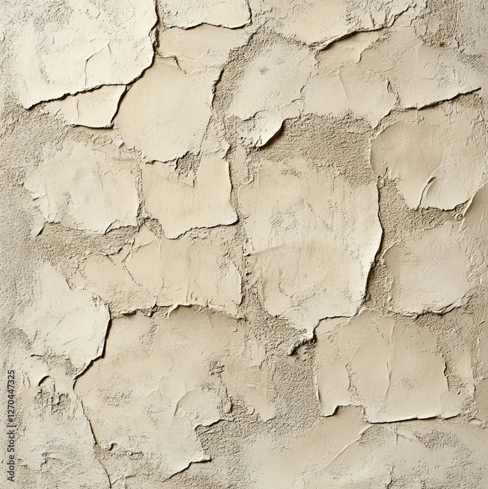Naklejka premium wall soft beige stucco texture