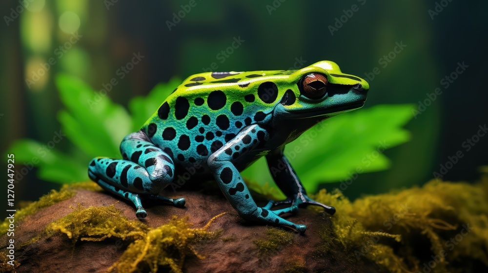 Fototapeta premium poison black green