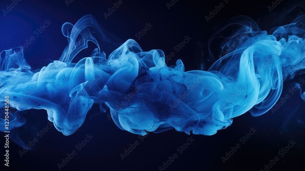 Fototapeta premium bomb black background blue