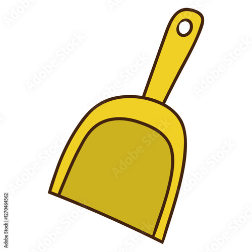 scoop sand. shovel cleaning equipment