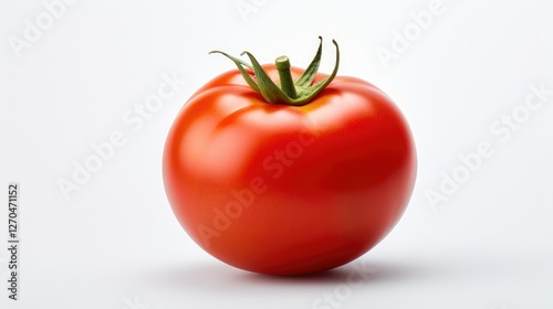 glossy background tomato red
