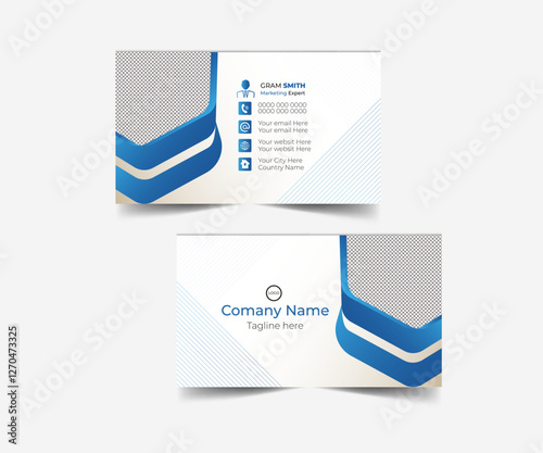 Marketing expert business card design