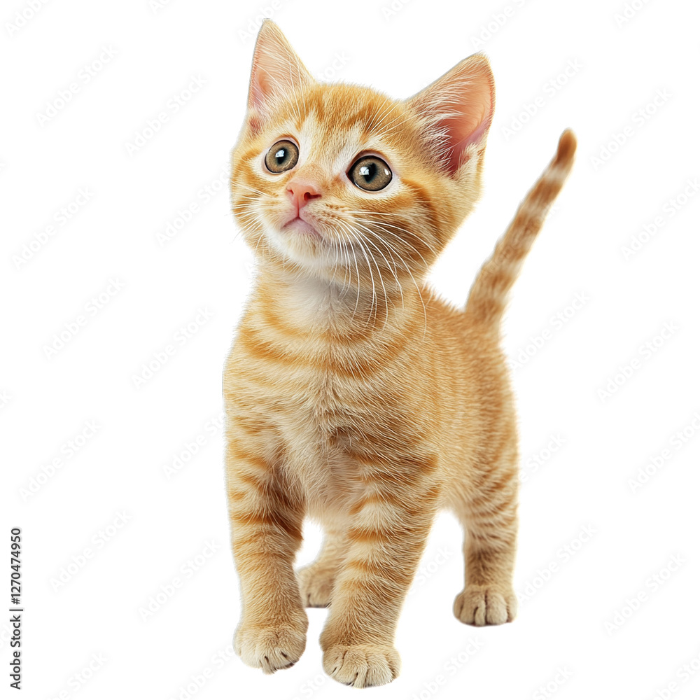 Obraz premium british kitten isolated on white