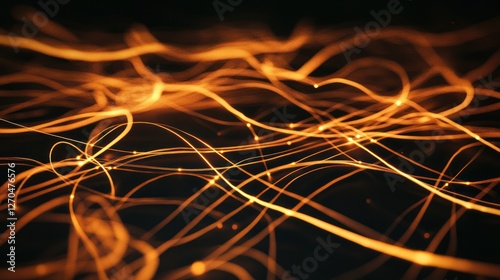 Abstract Light Trails