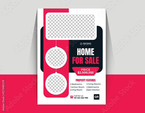 Professional and Sleek Real Estate Flyer Design