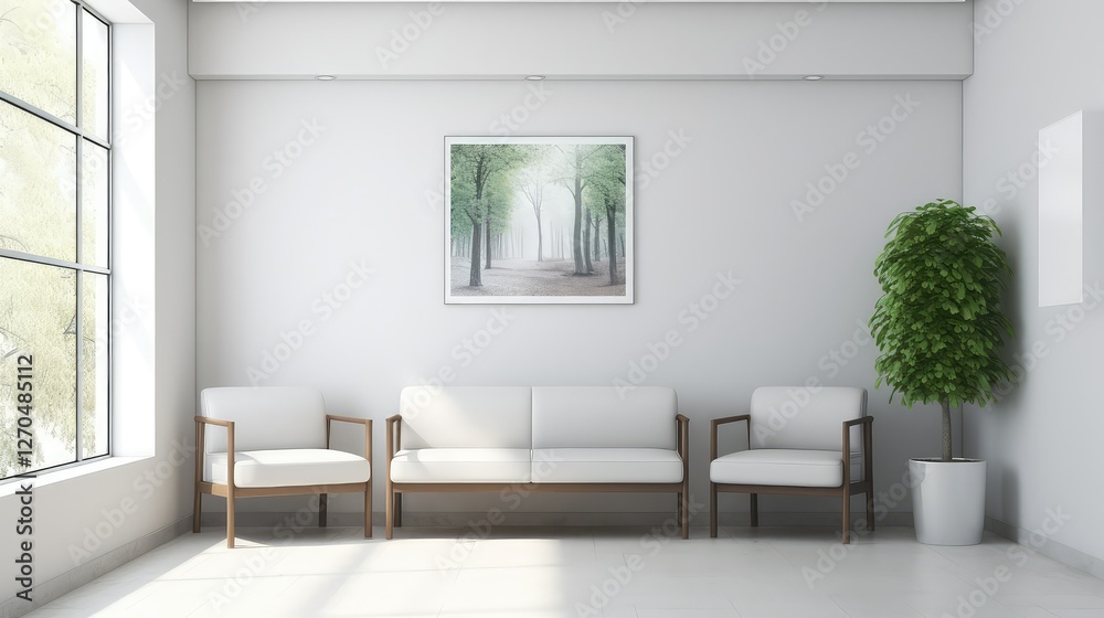 Fototapeta premium clean medical office interior