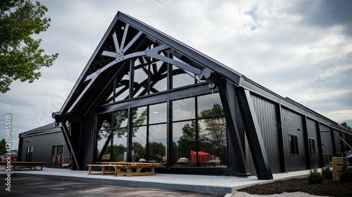 construction metal building trusses
