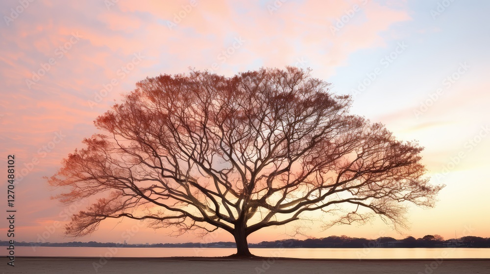 winter crepe myrtle tree