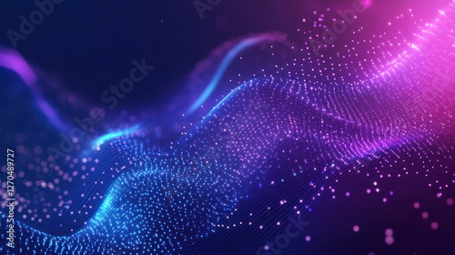 Abstract Digital Wave