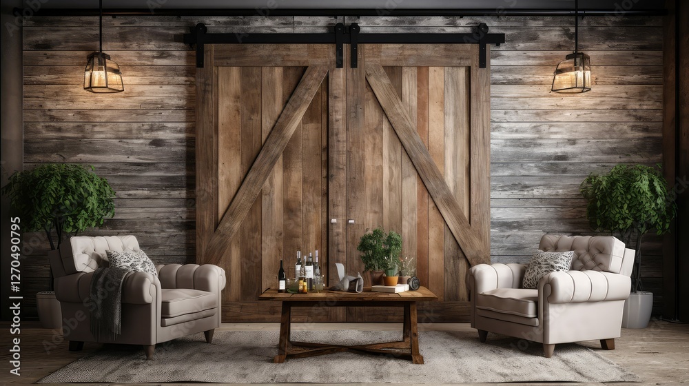 reclaimed wood barn doors