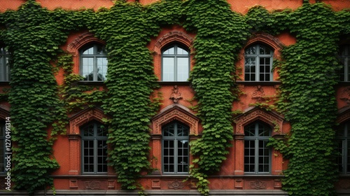 redbrick mansion wall