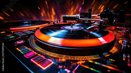 needle dj turn table