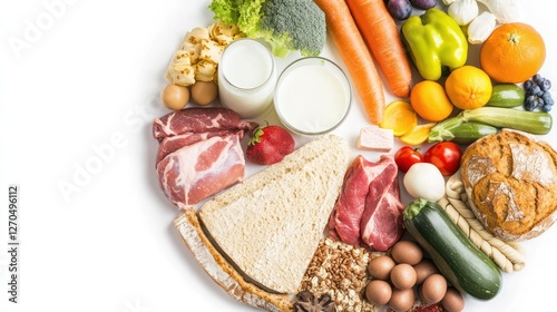 Food Groups Circle