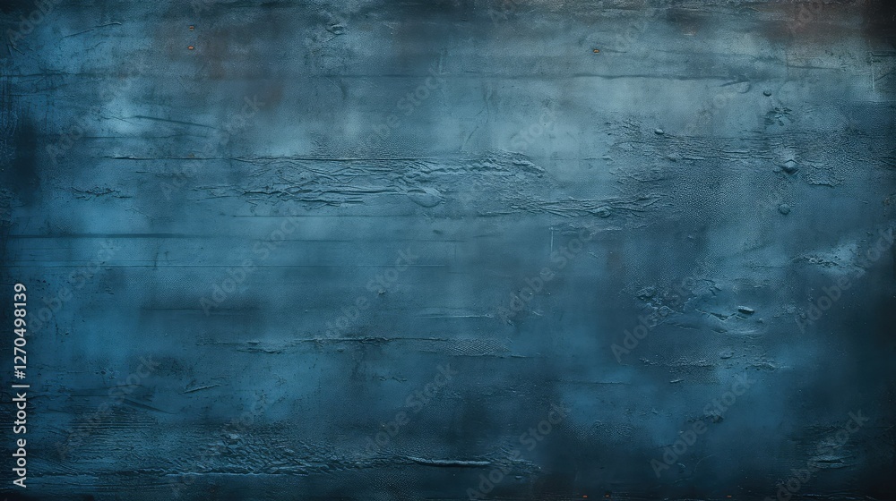 Obraz premium texture dark blue metal background