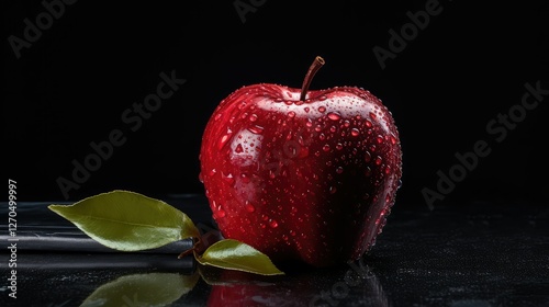 apple black student in library photo