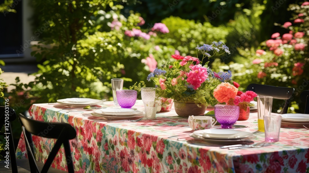 Obraz premium colorful summer table