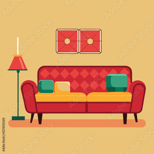 sofa vector