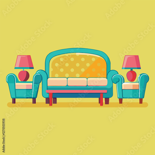 sofa vector