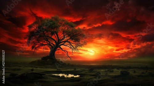 blend red black and green