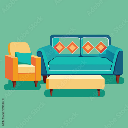 sofa vector