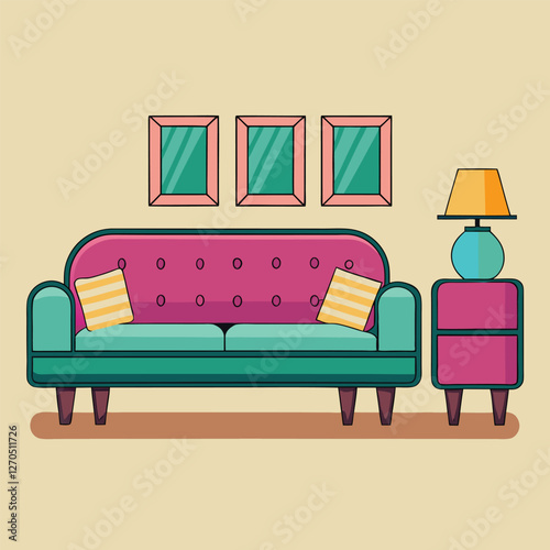 sofa vector