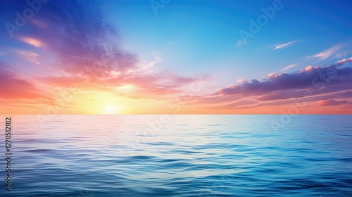 sky blue metallic gradient