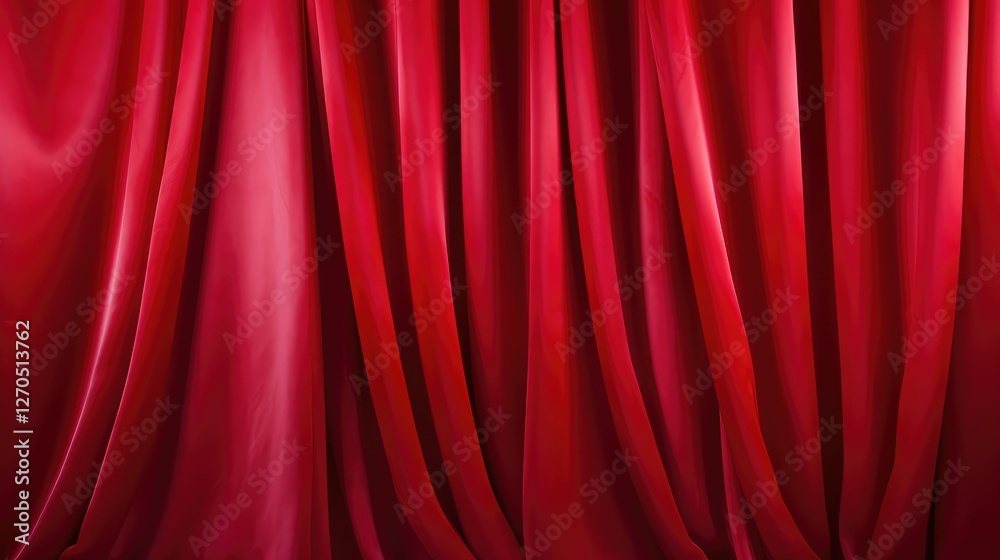 Fototapeta premium curtain backgrounds red