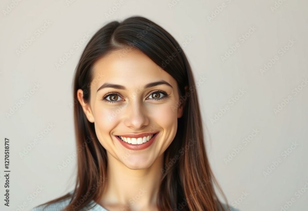 Professional portrait of a healthy female Professional portrait of a healthy female