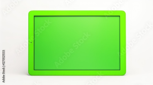 Wallpaper Mural photo tablet green screen isolated Torontodigital.ca