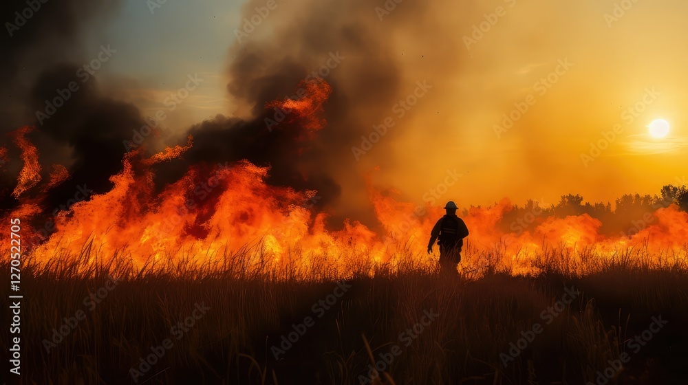 Fototapeta premium flames fire ignition