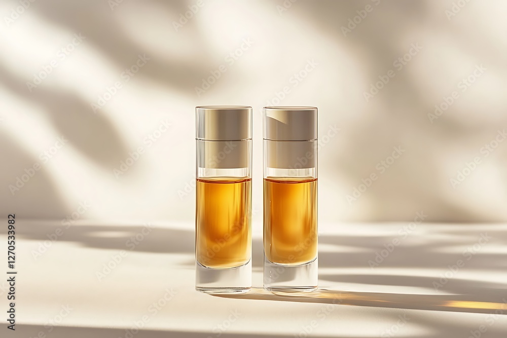 Golden Elixir Bottles - Premium Skincare Golden Elixir Bottles - Premium Skincare
