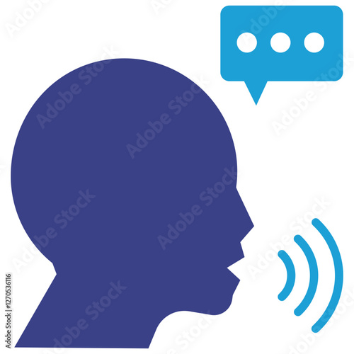 Speaking Icon