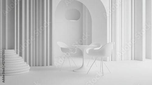 Minimal white room mockup ideas decor design inspiration art display background