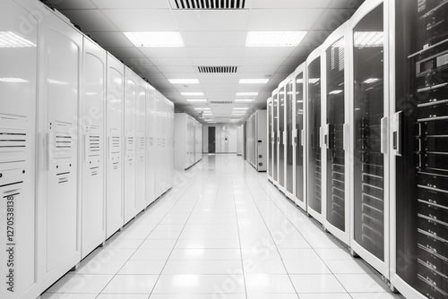 Obraz na płótnie server w salonie