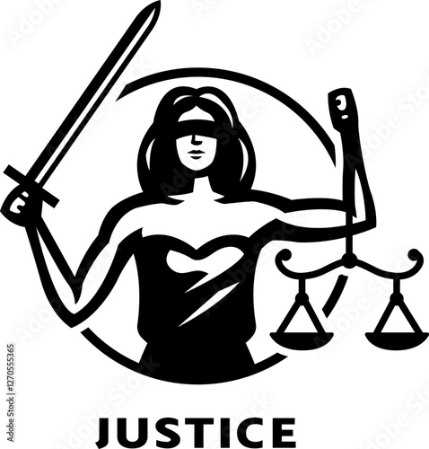 Lady justice logo.