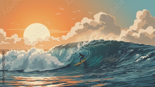 waves and sea