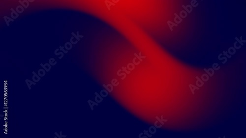 Abstract Red And Blue Gradient Swirl Design