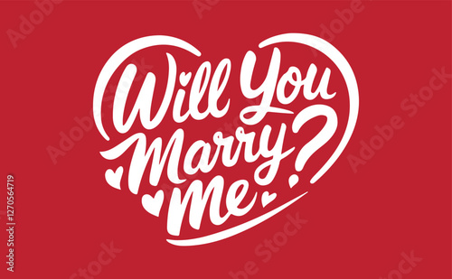 Will you marry me lettering, vector illustration. Will you marry me lettering card background. Modern handmade calligraphy about Will you marry me?