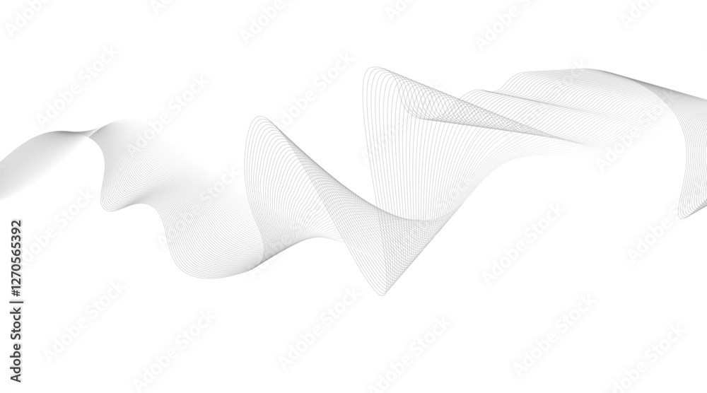Technology flow grid blend curve wave line digital isolated energy, technical flowing web science tech geometric concept lines design. vector in concept Technology flow grid blend curve wave line digital isolated energy, technical flowing web science tech geometric concept lines design. vector in concept