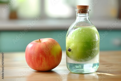 Kitchen Apple Cider Vinegar Prep photo